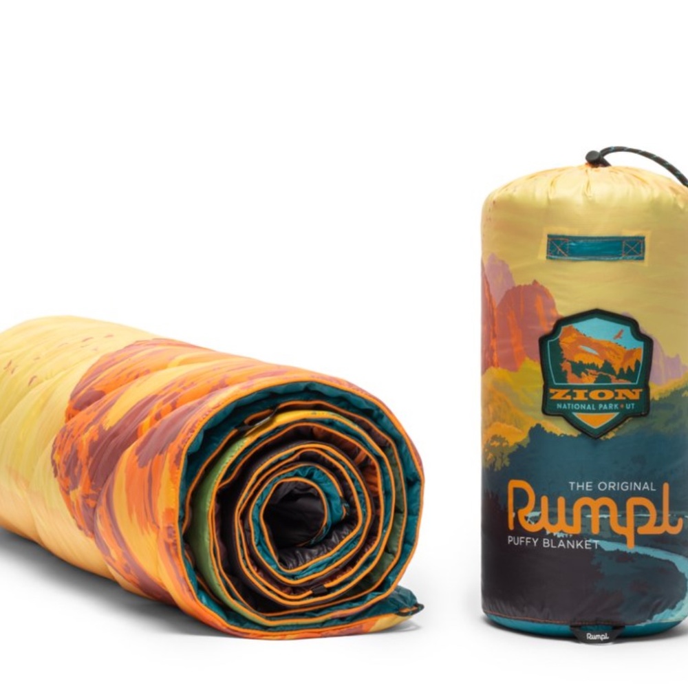 NWT Rumple ORIGINAL PUFFY BLANKET Zion National Park